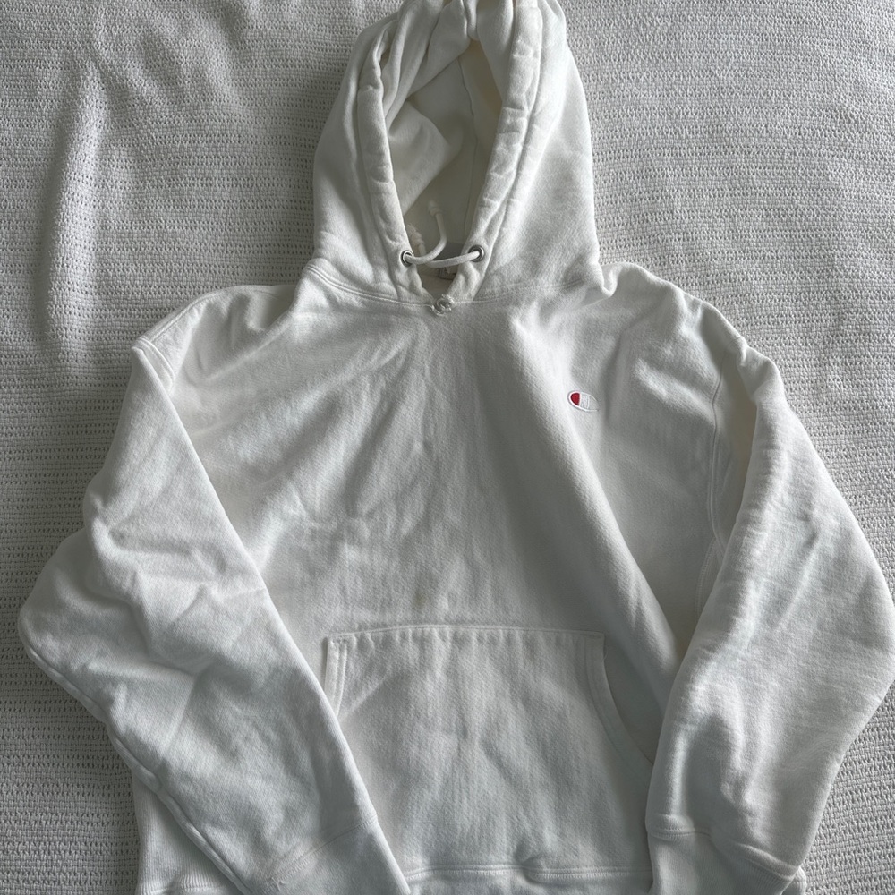 XXL (I think kids) champion hoodie.